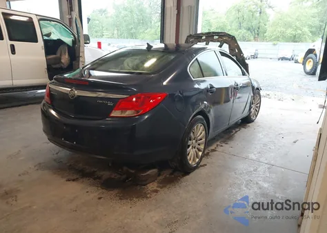 2011 Buick Regal Cxl Russelsheim из США, поврежденный, VIN W04GS5EC0B1032804